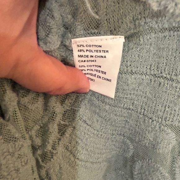 Rebellion Again Size Small Sheer Long Cover-Up/Kimono - Picture 7 of 9